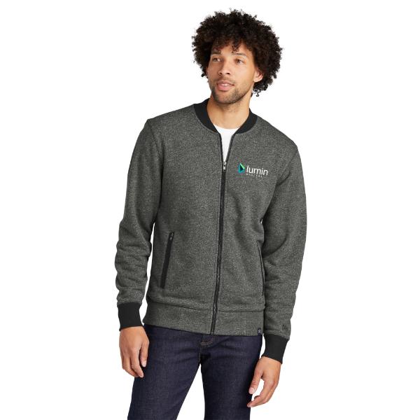 Men's New Era French Terry Baseball Full Zip