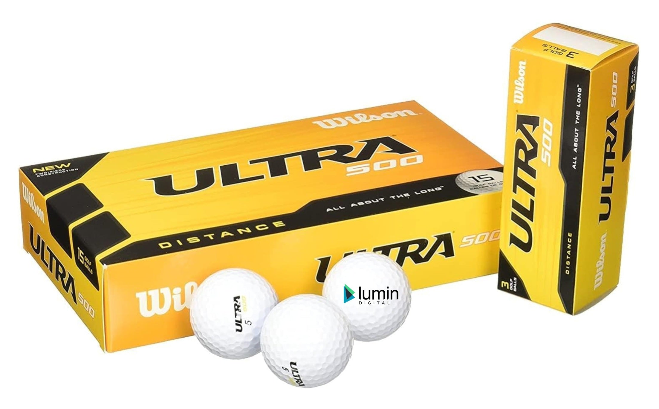 Wilson Ultra 500 Golf Ball - 15 Pack