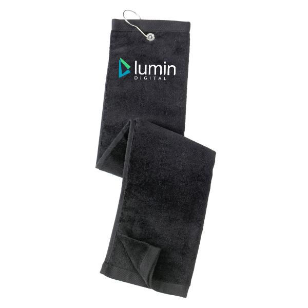 Port Authority Grommeted Tri-Fold Golf Towel